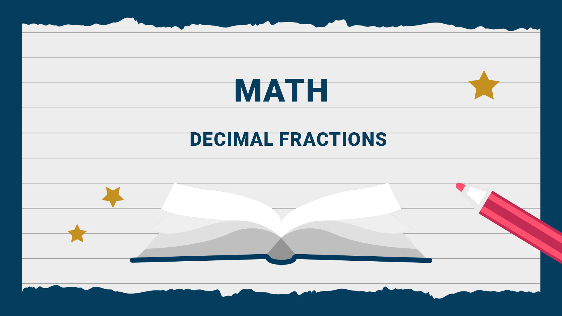 Decimal fractions